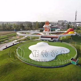 2020景區(qū)生態(tài)園迅速走紅的產品充氣蹦蹦云